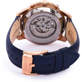  Shop Authentic Fossil Grant Automatic Blue Dial Blue Leather Strap Watch for Men - ME3029 - Luxxuri