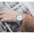  Shop Authentic Calvin Klein Minimal SIlver Dial Silver Mesh Bracelet Watch for Women - K3M221Y6 - Luxxuri
