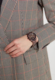  Shop Authentic Fossil Perfect Boyfriend Multifunction Maroon Dial Maroon Steel Strap Watch for Women - ES4110 - Luxxuri