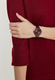  Shop Authentic Fossil Jacqueline Brown Dial Brown Steel Strap Watch for Women - ES4100 - Luxxuri