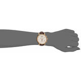  Shop Authentic Fossil Boyfriend White Dial Brown Leather Strap Watch for Women - ES3616 - Luxxuri