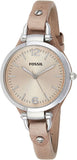  Shop Authentic Fossil Georgia Bone Grey Dial Beige Leather Strap Watch for Women - ES2830 - Luxxuri