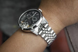  Shop Authentic Fossil Townsman Multifunction Black Dial Silver Steel Strap Watch for Men - ME1135 - Luxxuri