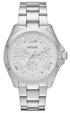  Shop Authentic Fossil Cecile Multifunction Silver Dial Silver Steel Strap Watch for Women - AM4509 - Luxxuri