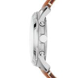  Shop Authentic Fossil Grant Chronograph White Dial Brown Leather Strap Watch for Men - FS5060 - Luxxuri