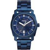  Shop Authentic Fossil Machine Blue Dial Blue Steel Strap Watch for Men - FS5231 - Luxxuri