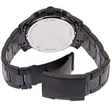  Shop Authentic Fossil Grant Sport Chronograph Black Dial Black Steel Strap Watch for Men - FS5374 - Luxxuri