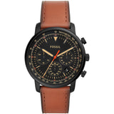  Shop Authentic Fossil Goodwin Luggage Chronograph Black Dial Brown Leather Strap Watch for Men - FS5501 - Luxxuri