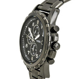  Shop Authentic Fossil Dean Chronograph Black Dial Black Steel Strap Watch for Men - FS4721 - Luxxuri