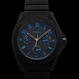  Shop Authentic Fossil Popstastic Sport Black Dial Black Rubber Strap Watch for Men - FS5222 - Luxxuri