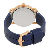  Shop Authentic Fossil The Commuter Blue Dial Blue Leather Strap Watch for Men - FS5274 - Luxxuri