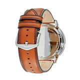  Shop Authentic Fossil Townsman Chronograph Blue Dial Brown Leather Strap Watch for Men - FS5279 - Luxxuri