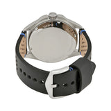  Shop Authentic Fossil Sport 54 Day Date Black Dial Black Leather Strap Watch for Men - FS5321 - Luxxuri