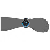  Shop Authentic Fossil Sport 54 Day Date Black Dial Black Leather Strap Watch for Men - FS5321 - Luxxuri