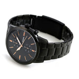  Shop Authentic Fossil Townsman Chronograph Black Dial Black Steel Strap Watch for Men - FS5379 - Luxxuri