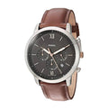  Shop Authentic Fossil Neutra Chronograph Black Dial Brown Leather Strap Watch for Men - FS5408 - Luxxuri