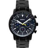  Shop Authentic Fossil Goodwin Chronograph Black Dial Black Steel Strap Watch for Men - FS5413 - Luxxuri