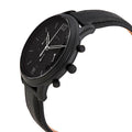  Shop Authentic Fossil Neutra Chronograph Black Dial Black Leather Strap Watch for Men - FS5503 - Luxxuri
