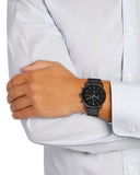  Shop Authentic Fossil Commuter Black Dial Black Leather Strap Watch for for Men - FS5504 - Luxxuri