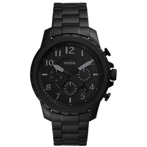  Shop Authentic Fossil Bowman Chronograph Black Dial Black Steel Strap Watch for Men - FS5603 - Luxxuri