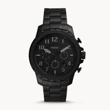  Shop Authentic Fossil Bowman Chronograph Black Dial Black Steel Strap Watch for Men - FS5603 - Luxxuri