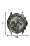  Shop Authentic Fossil Garrett Chronograph Grey Dial Grey Steel Strap Watch for Men - FS5621 - Luxxuri