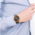 Shop Authentic Fossil Neutra Chronograph Brown Dial Brown Leather Strap Watch for Men - FS5763 - Luxxuri