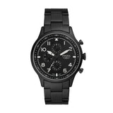  Shop Authentic Fossil Pilot Chronograph Black Dial Black Steel Strap Watch for Men - FS5811 - Luxxuri
