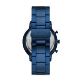  Shop Authentic Fossil Neutra Chronograph Blue Dial Blue Steel Strap Watch for Men - FS5826 - Luxxuri