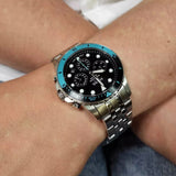  Shop Authentic Fossil FB-01 Chronograph Black Dial Silver Steel Strap Watch for Men - FS5827 - Luxxuri