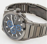  Shop Authentic Fossil Everett Chronograph Grey Dial Grey Steel Strap Watch for Men - FS5830 - Luxxuri
