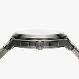  Shop Authentic Fossil Everett Chronograph Grey Dial Grey Steel Strap Watch for Men - FS5830 - Luxxuri