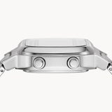  Shop Authentic Fossil Retro Digital Silver Dial Silver Steel Strap Watch for Men - FS5844 - Luxxuri