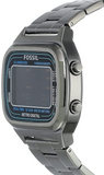  Shop Authentic Fossil Retro Digital Black Dial Black Steel Strap Watch for Men - FS5846 - Luxxuri