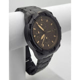  Shop Authentic Fossil Bronson Chronograph Black Dial Black Steel Strap Watch for Men - FS5851 - Luxxuri