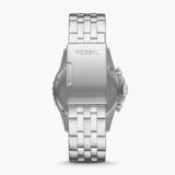  Shop Authentic Fossil FB-01 Chronograph Black Dial Silver Steel Strap Watch for Men - FS5864 - Luxxuri