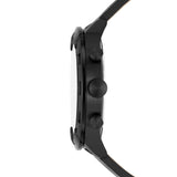  Shop Authentic Fossil Bronson Chronograph Black Dial Black Leather Strap Watch for Men - FS5874 - Luxxuri