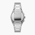 Fossil Everett Chronograph Green Dial Silver Steel Strap Watch for Men - FS5964