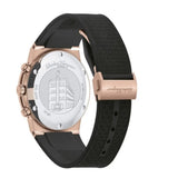  Shop Authentic Salvatore Ferragamo Sapphire Chrono Black Dial Black Rubber Strap Watch for Men - SFME00721 - Luxxuri