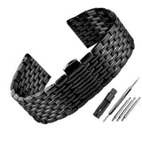  Shop Authentic Emporio Armani Automatic Multifunction Black Dial Black Mesh Bracelet Watch For Men - AR60025 - Luxxuri