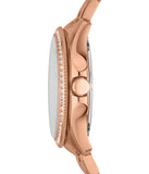  Shop Authentic Fossil Cecile Rose Gold Dial Rose Gold Steel Strap Watch for Women - AM4483 - Luxxuri