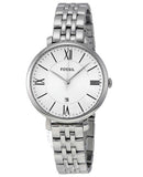  Shop Authentic Fossil Jacqueline White Dial Silver Steel Strap Watch for Women - ES3433 - Luxxuri