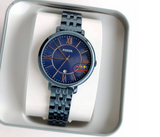  Shop Authentic Fossil Jacqueline Blue Dial Blue Steel Strap Watch for Women - ES4094 - Luxxuri