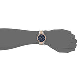  Shop Authentic Fossil Grant Chronograph Blue Dial Two Tone Steel Strap Watch for Men - FS5024 - Luxxuri