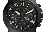  Shop Authentic Fossil Grant Chronograph Black Dial Brown Leather Strap Watch for Men - FS5241 - Luxxuri