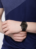  Shop Authentic Fossil The Commuter Brown Dial Black Steel Strap Watch for Men - FS5277 - Luxxuri