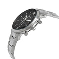  Shop Authentic Fossil Neutra Chronograph Black Dial Silver Steel Strap Watch for Men - FS5384 - Luxxuri