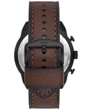  Shop Authentic Fossil Bronson Chronograph Brown Dial Brown Leather Strap Watch for Men - FS5875 - Luxxuri