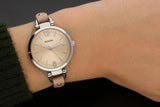  Shop Authentic Fossil Georgia Bone Grey Dial Beige Leather Strap Watch for Women - ES2830 - Luxxuri