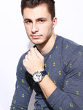  Shop Authentic Fossil Nate Chronograph White Dial Blue Leather Strap Watch for Men - JR1480 - Luxxuri